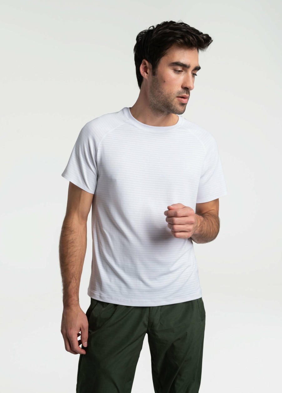 MEN Lole T-shirts & Hoodies | Jasper Short Sleeve - White