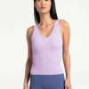 WOMEN Lole Tees & Tanks | Asana V- Neck Tank Top - Lilac