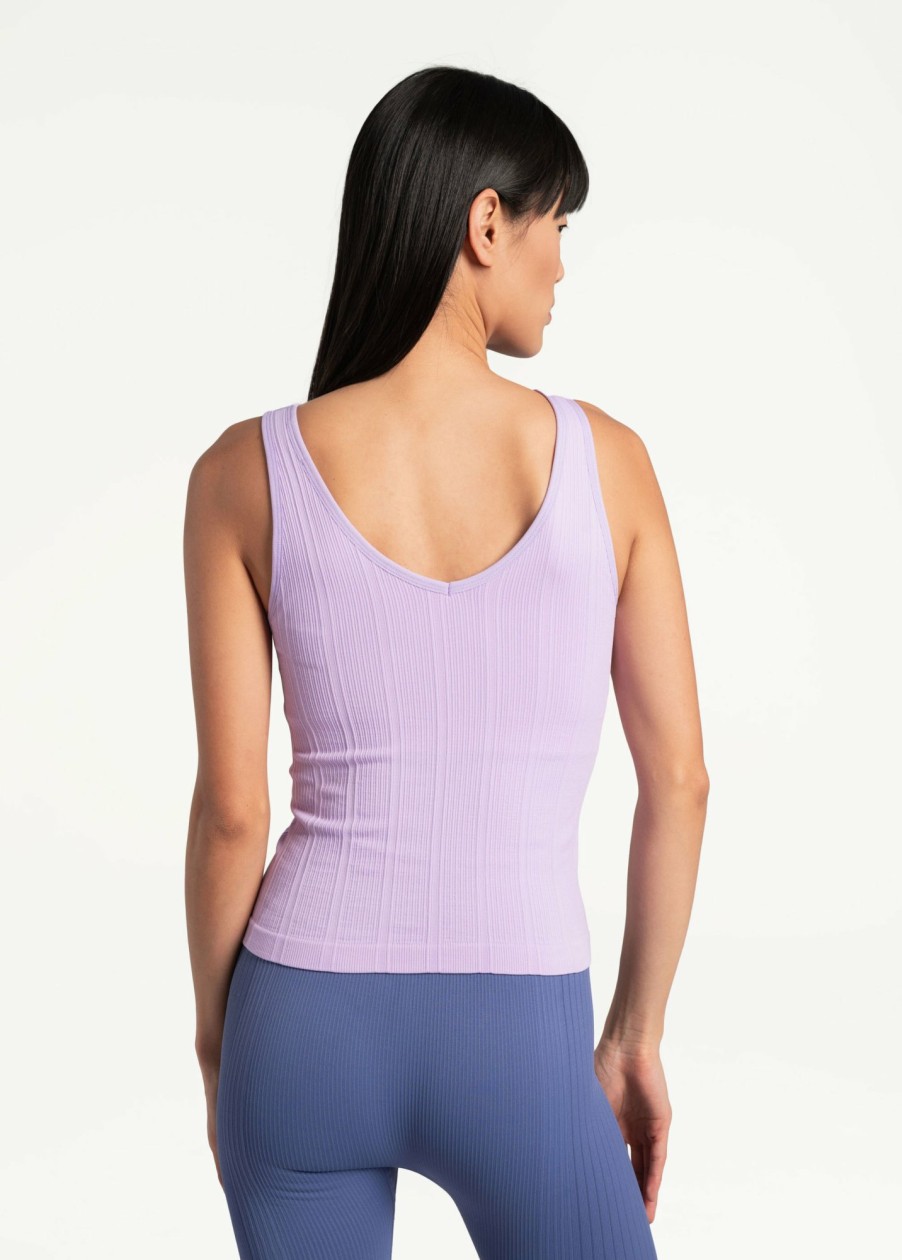 WOMEN Lole Tees & Tanks | Asana V- Neck Tank Top - Lilac