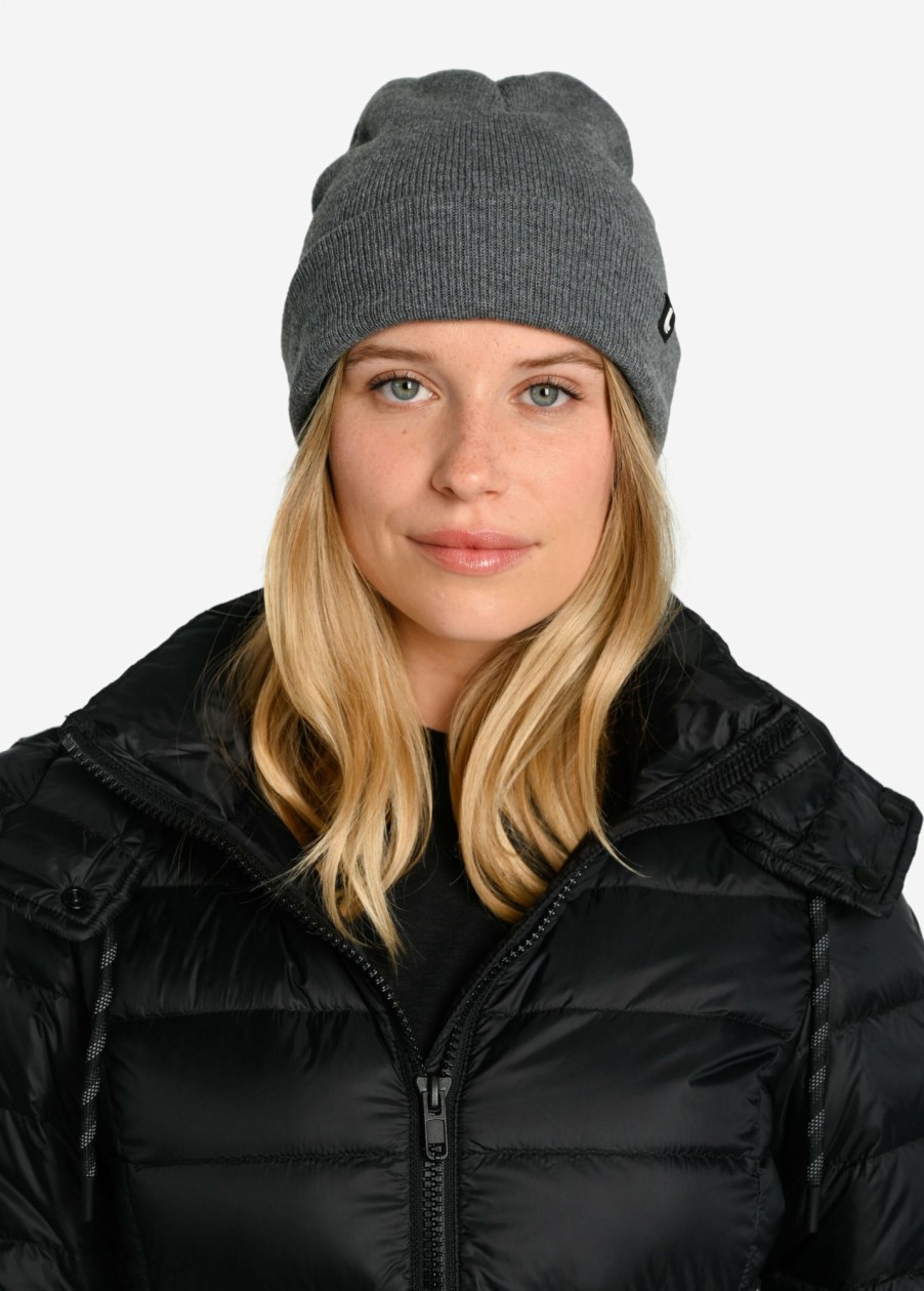 WOMEN Lole Outerwear | Everest Slouchy Beanie - Meteor Grey