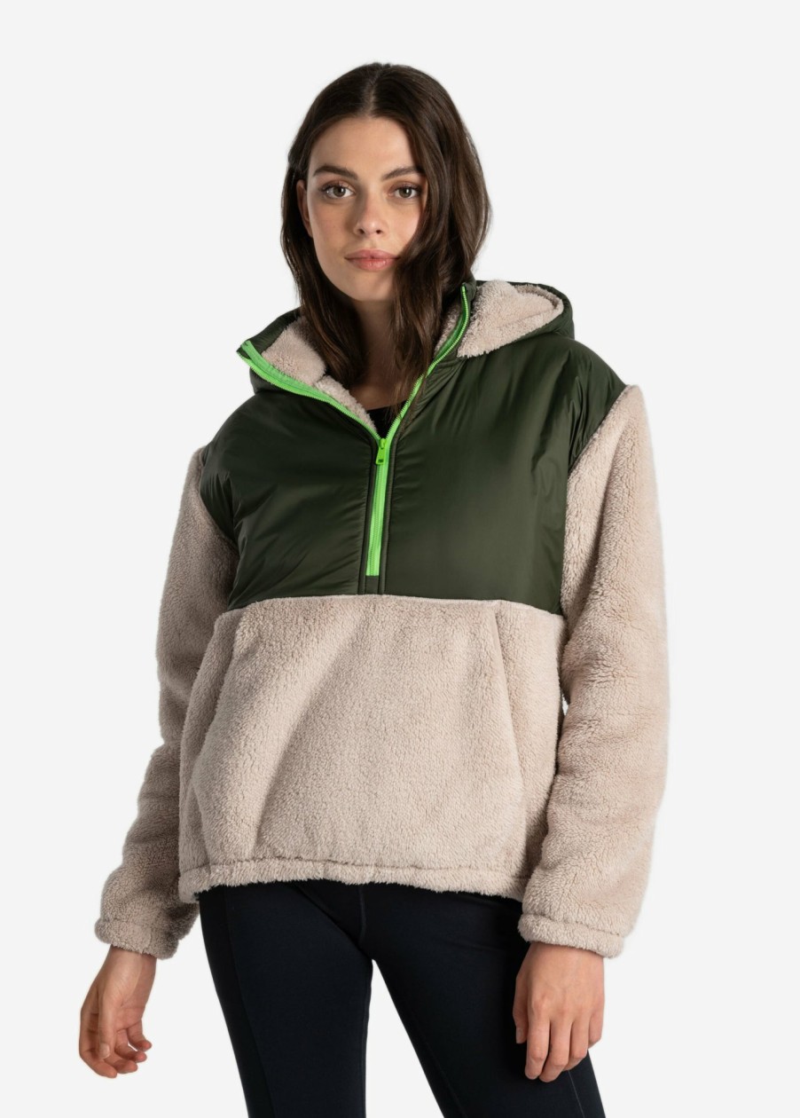 WOMEN Lole Loungewear | Yana Oversized Pullover Hoodie - Abalone