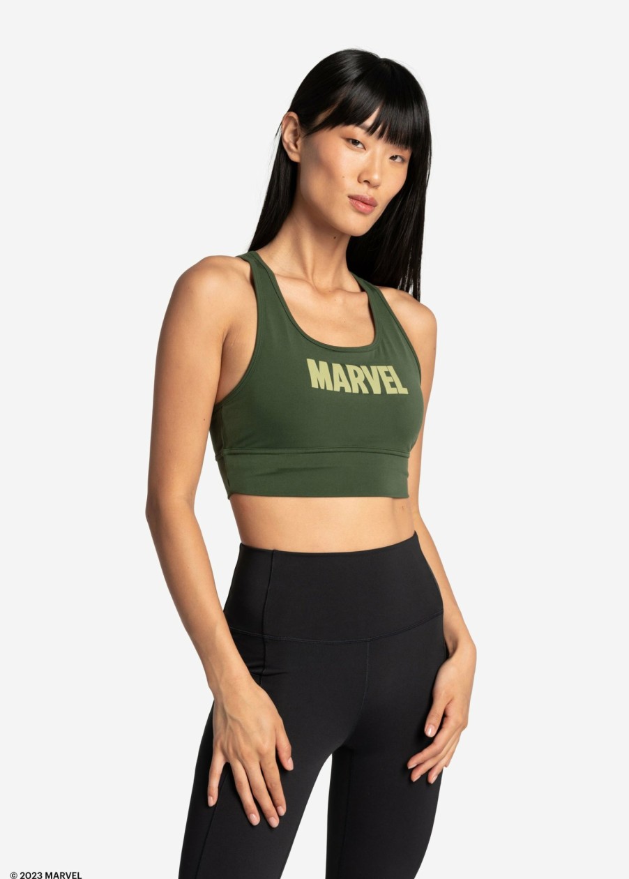 WOMEN Lole Sports Bras | Comfort Stretch Bra - Marvel Kombu Icon