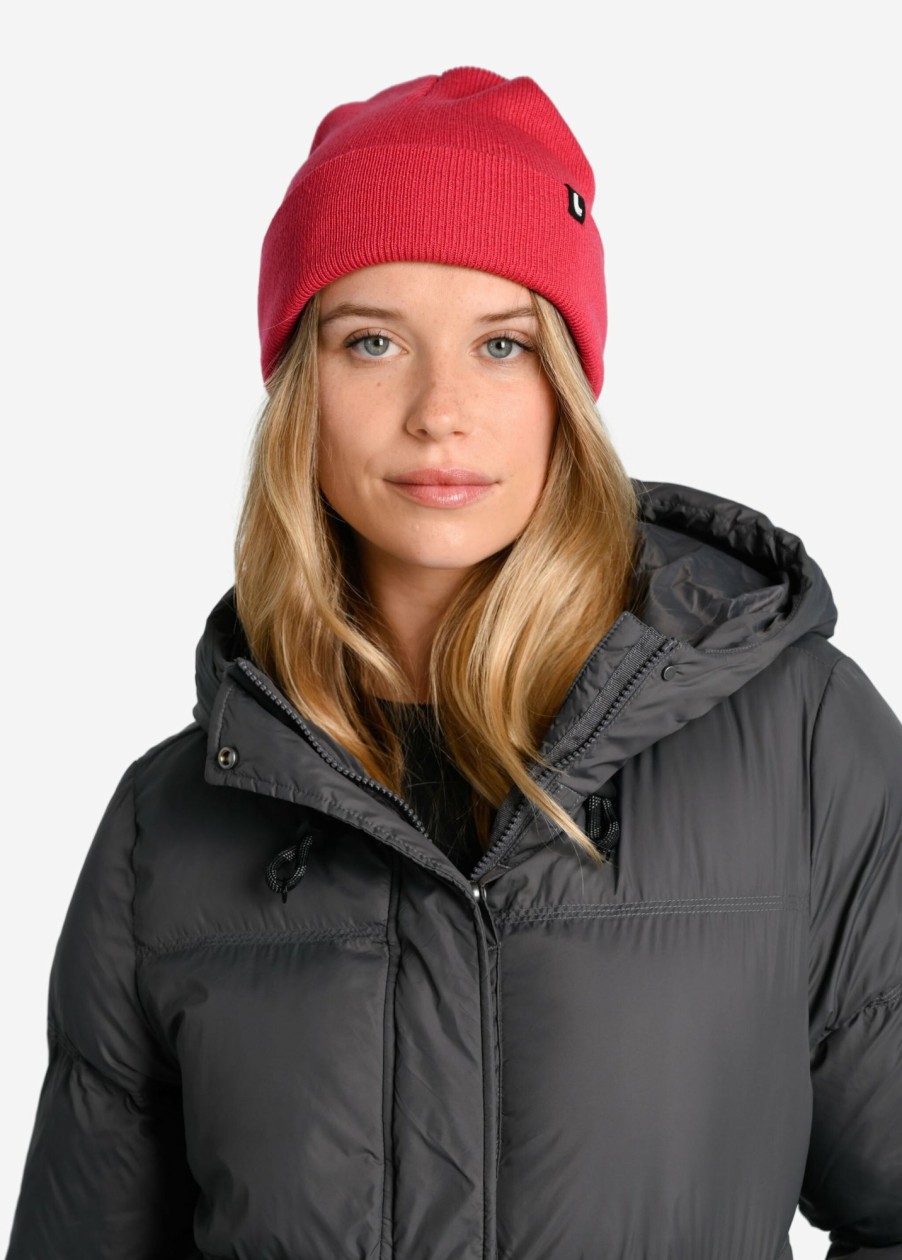 WOMEN Lole Outerwear | Everest Slouchy Beanie - Cerise