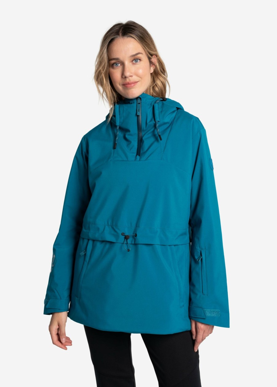 WOMEN Lole Winter Jackets | Olympia Oversized Insulated Jacket - Monaco Blue