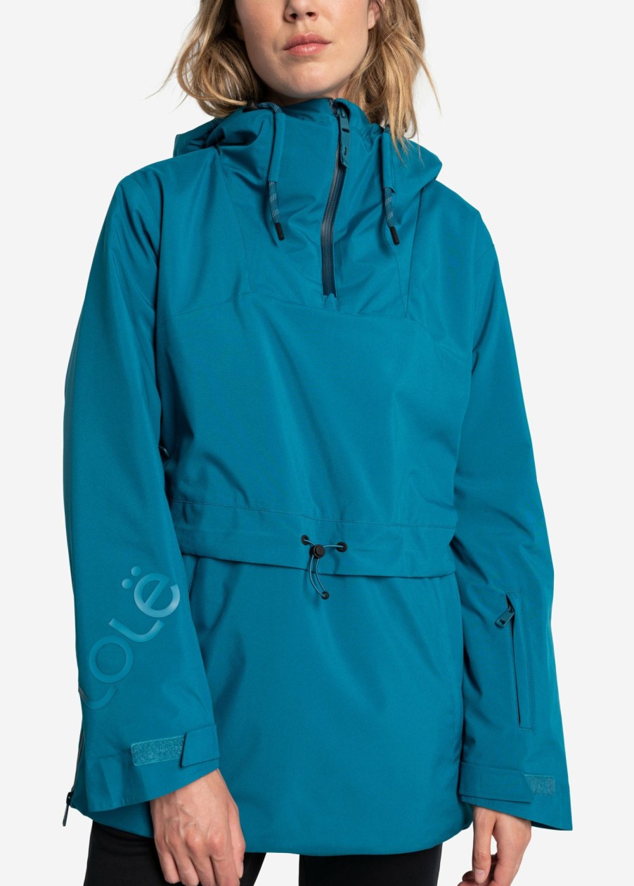 WOMEN Lole Winter Jackets | Olympia Oversized Insulated Jacket - Monaco Blue