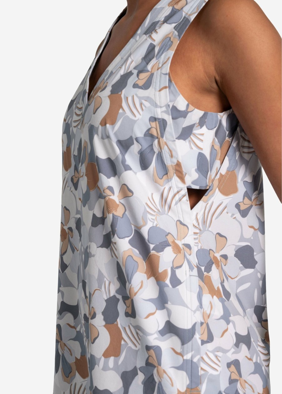 WOMEN Lole Fitness & Running | Olivie Tank Dress - Rio Floral Ash