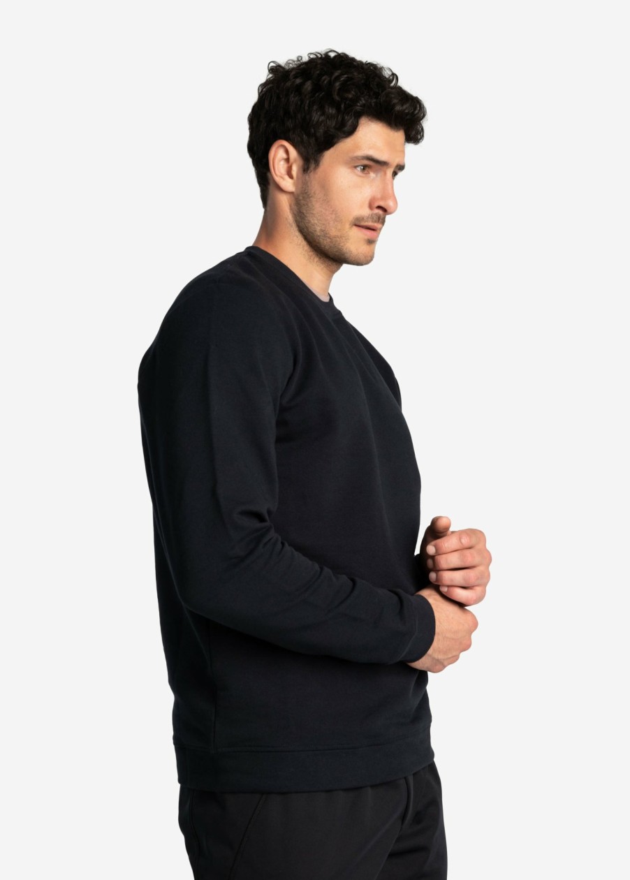 MEN Lole T-shirts & Hoodies | Easy Crew Neck Pullover - Black