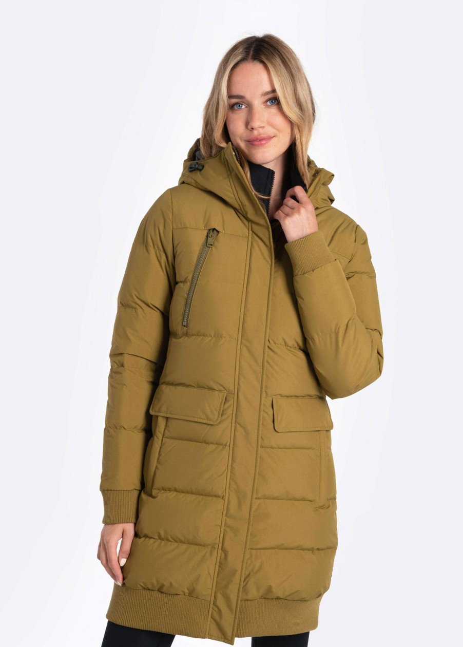 WOMEN Lole Winter Jackets | Katie Edition Down Jacket - Fir Green