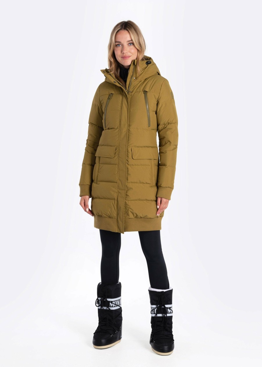 WOMEN Lole Winter Jackets | Katie Edition Down Jacket - Fir Green