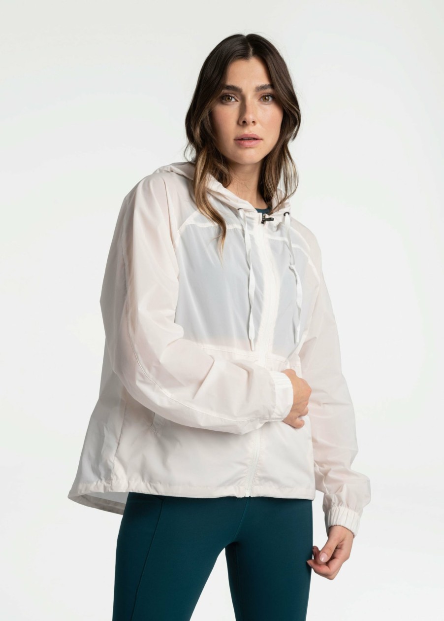 WOMEN Lole Mid-season Jackets | Ultralight Jacket - Gardenia