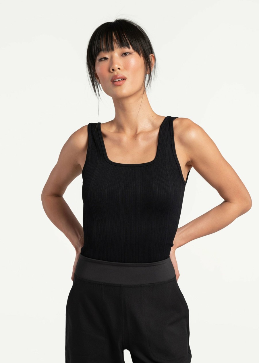 WOMEN Lole Tees & Tanks | Asana Tank Top - Black