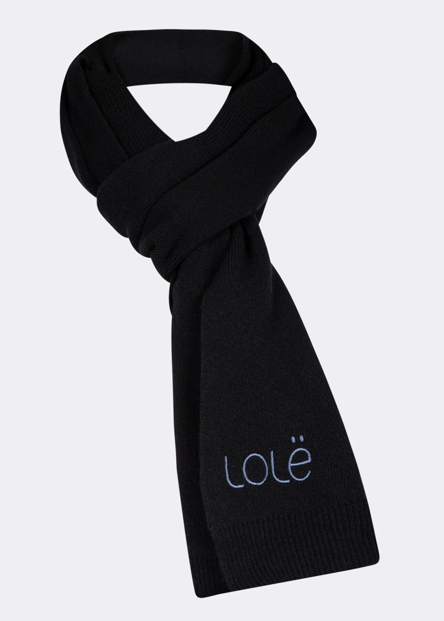 WOMEN Lole Skiing | Everyday Merino Wool Scarf - Black