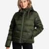 WOMEN Lole Winter Jackets | Puffy Shimmer Tech Winter Down Jacket - Kombu