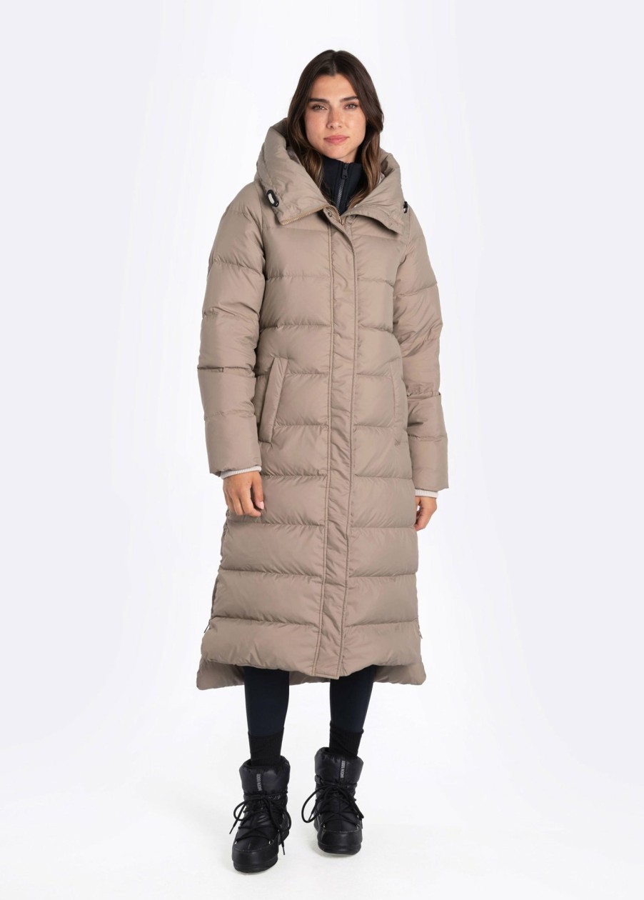 WOMEN Lole Winter Jackets | Nora Down Jacket - Oyster