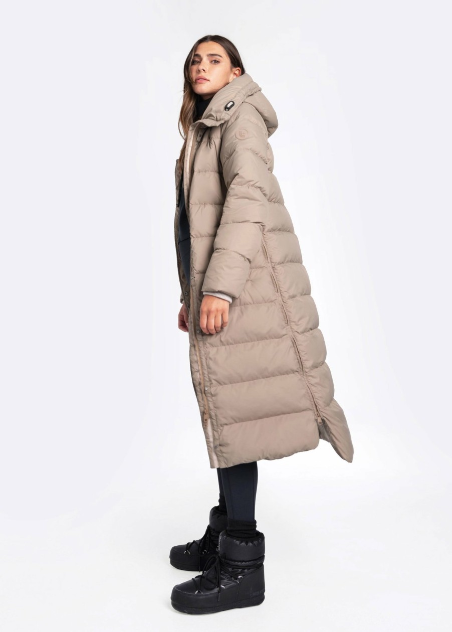 WOMEN Lole Winter Jackets | Nora Down Jacket - Oyster