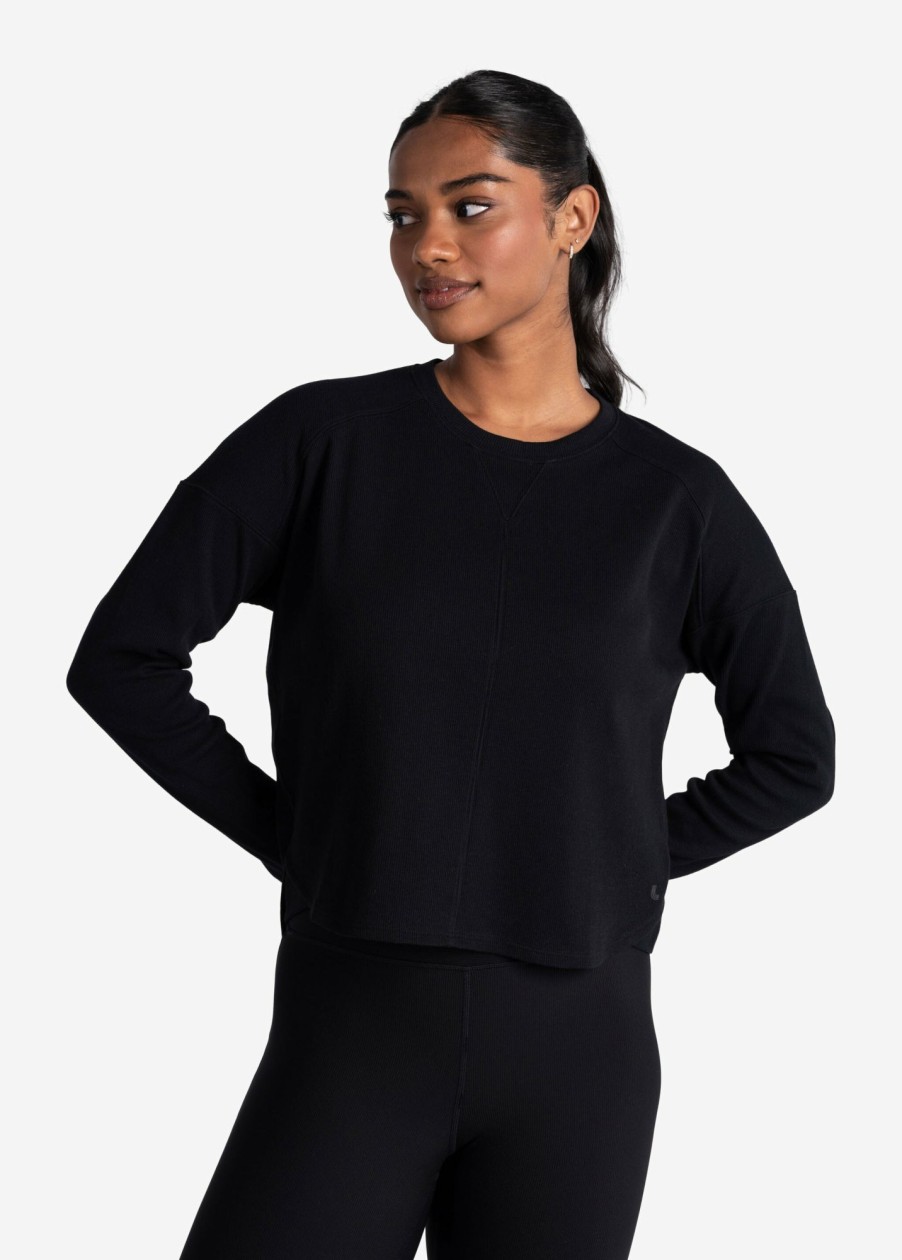 WOMEN Lole Loungewear | Classic Crew - Black