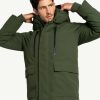 MEN Lole Winter Jackets | Urban Canvas Parka Jacket - Kombu