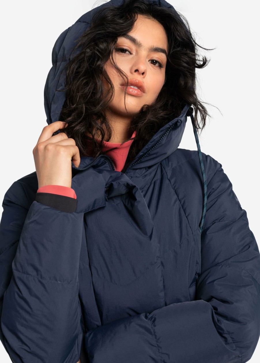 WOMEN Lole Winter Jackets | City Chic Vegan Down Winter Jacket - Outerspace