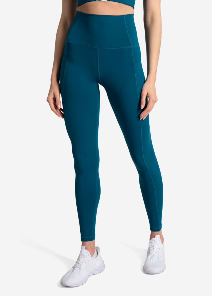 WOMEN Lole Leggings | Step Up Ankle Leggings - Monaco Blue