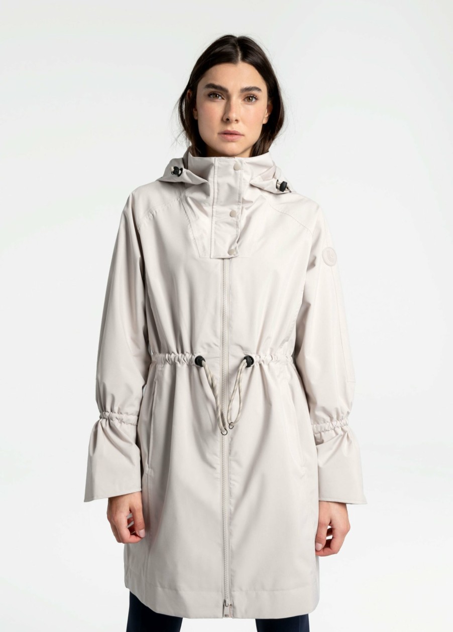 WOMEN Lole Mid-season Jackets | Piper Oversized Rain Jacket - Abalone