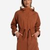 WOMEN Lole Mid-season Jackets | Piper Oversized Rain Jacket - Rust