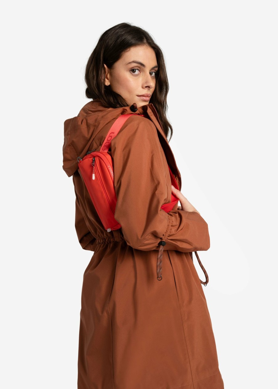 WOMEN Lole Mid-season Jackets | Piper Oversized Rain Jacket - Rust