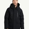 MEN Lole Winter Jackets | Urban Canvas Parka Jacket - Black