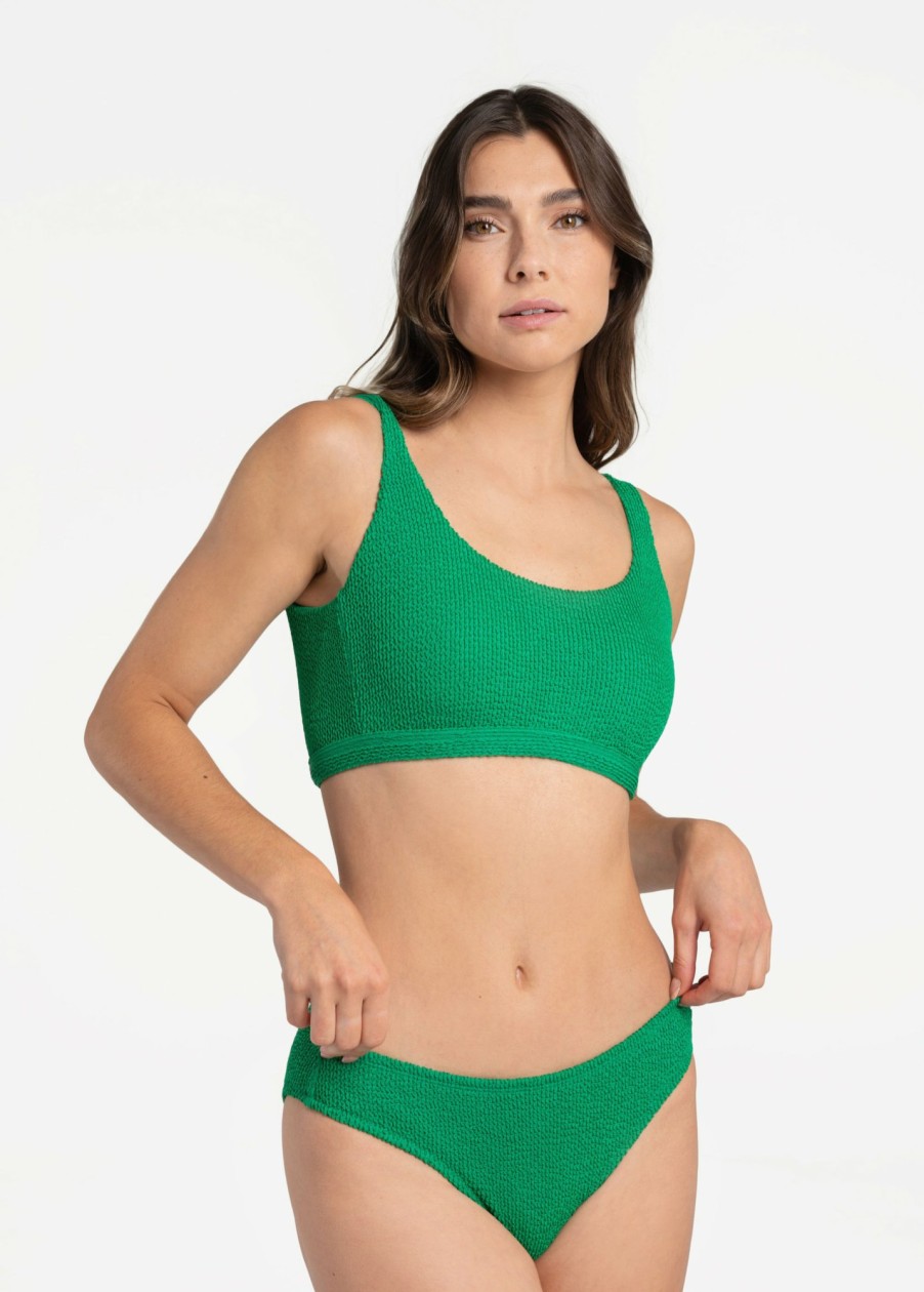 WOMEN Lole Swimwear | Wave Bikini Top - Jade