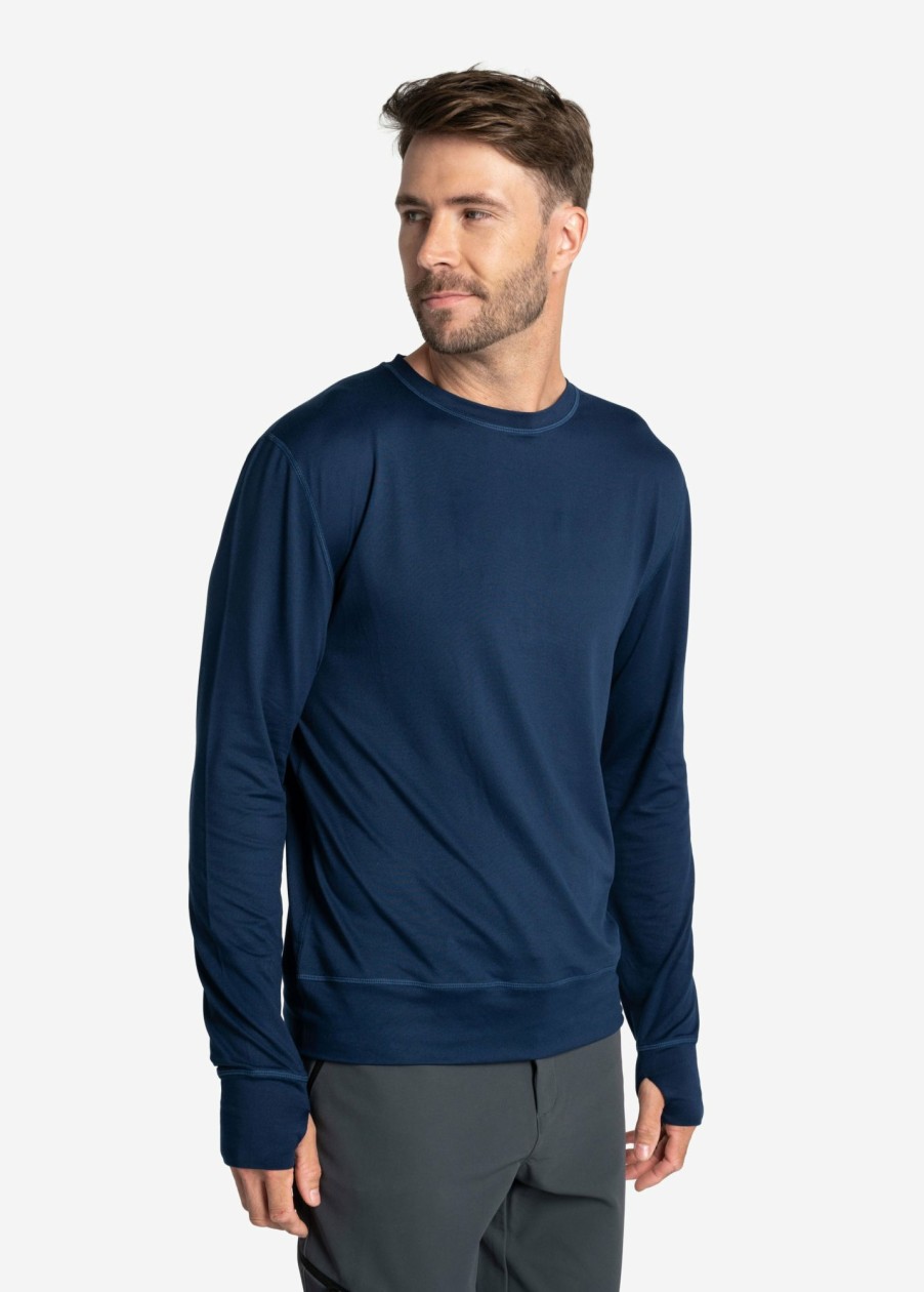 MEN Lole T-shirts & Hoodies | Riley Pullover - Night Sky