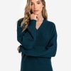 WOMEN Lole Hoodies & Sweaters | Camille V- Neck Sweater - Fjord Blue Heather