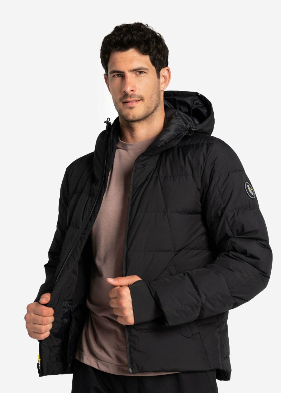 MEN Lole Winter Jackets | Odin Down Jacket - Black