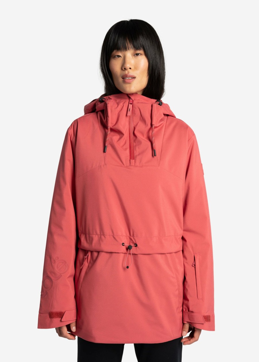 WOMEN Lole Winter Jackets | Olympia Oversized Insulated Jacket - Cerise