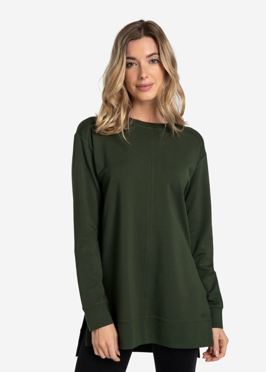 WOMEN Lole Hoodies & Sweaters | Mindset Tunic - Kombu