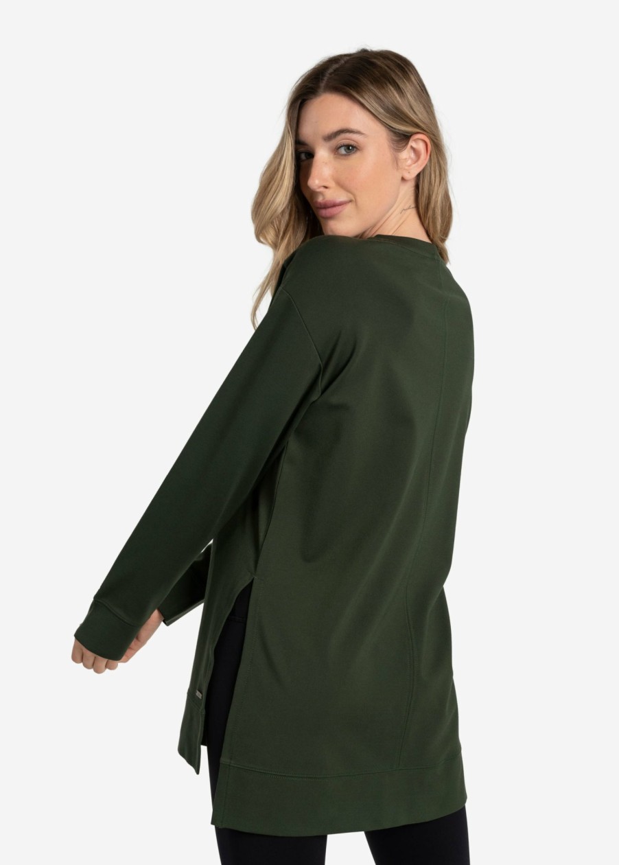 WOMEN Lole Hoodies & Sweaters | Mindset Tunic - Kombu