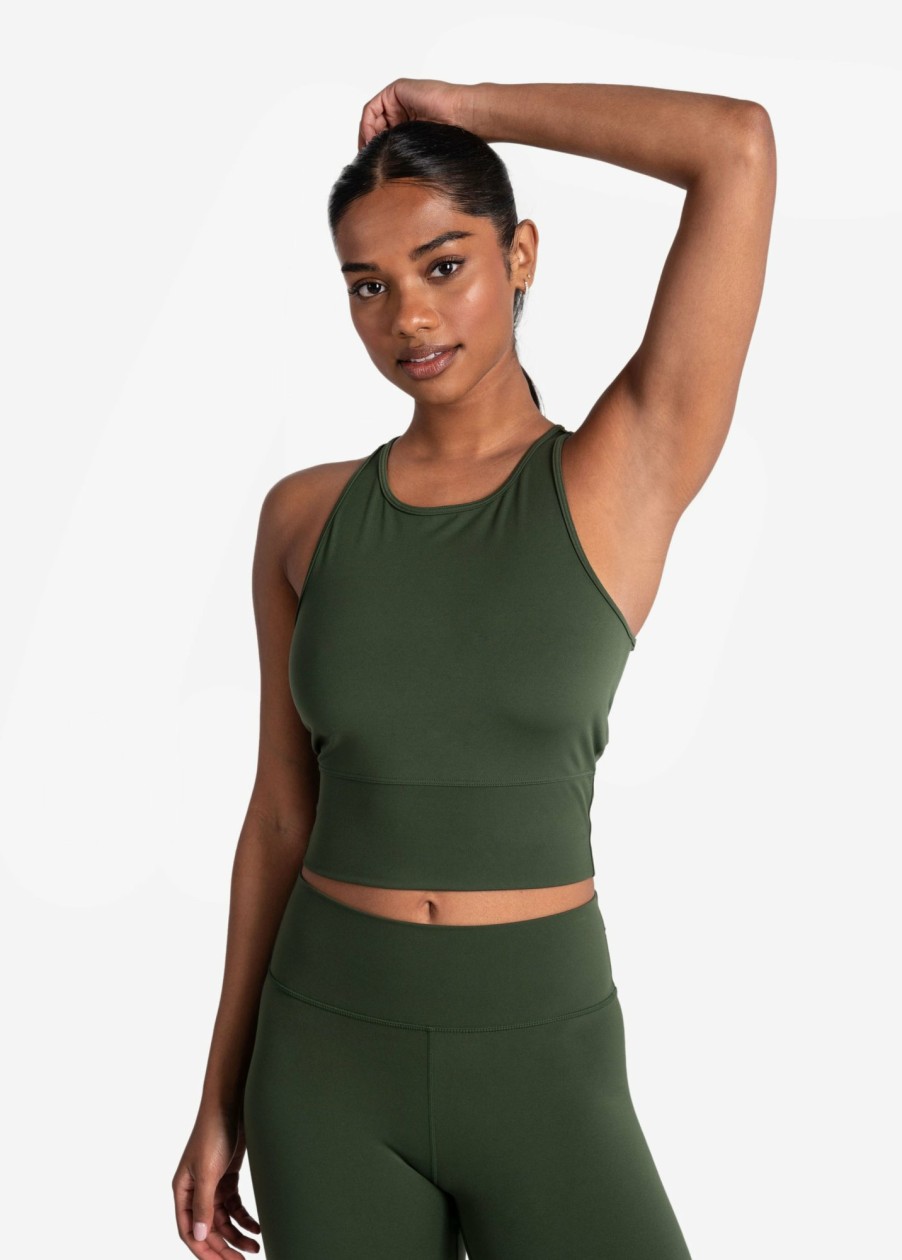 WOMEN Lole Tees & Tanks | Comfort Stretch Tank Top - Kombu