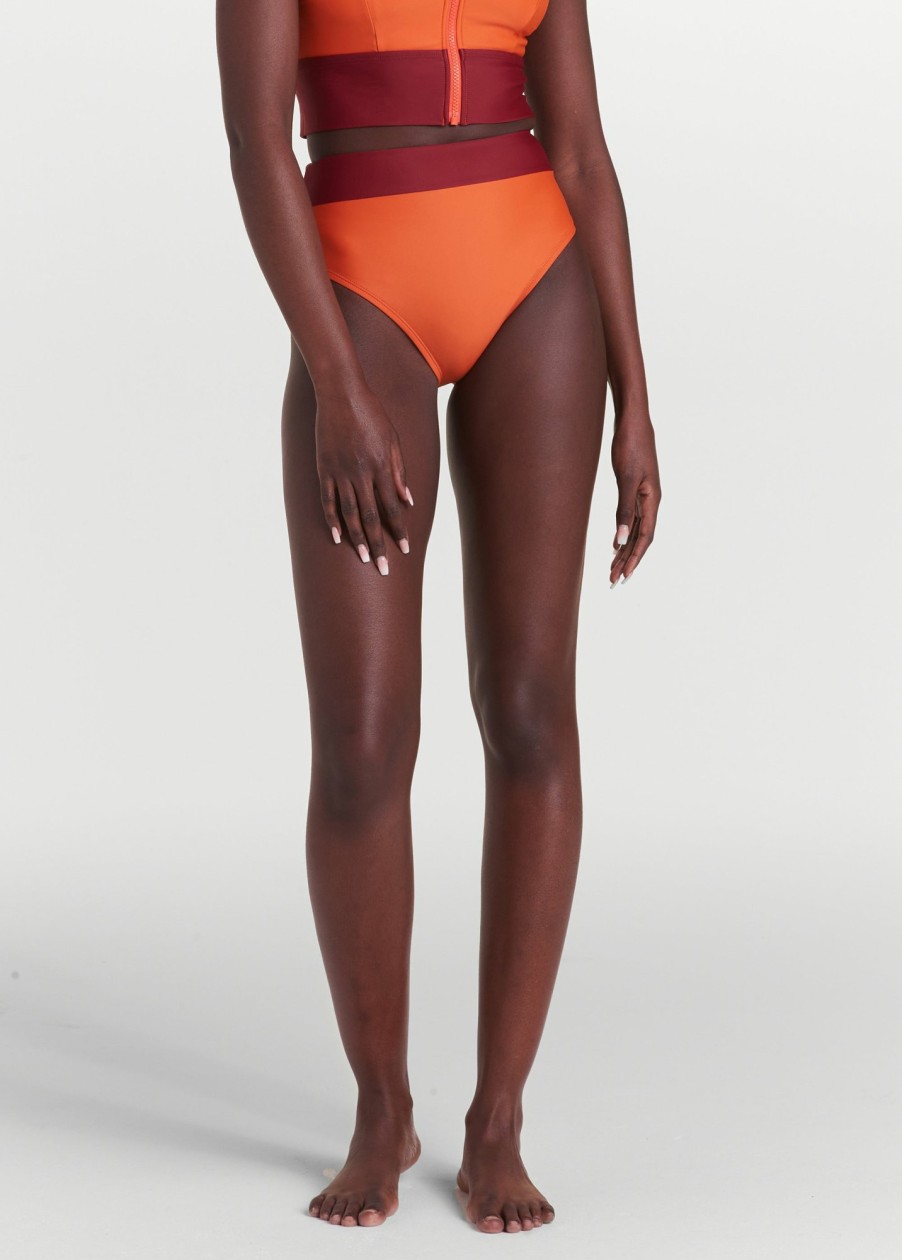 WOMEN Lole Swimwear | Mojito Bikini Bottom - Burnt Sienna