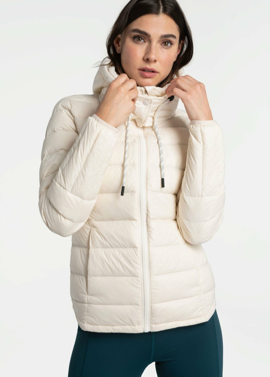 WOMEN Lole Mid-season Jackets | Emeline Down Jacket - Gardenia