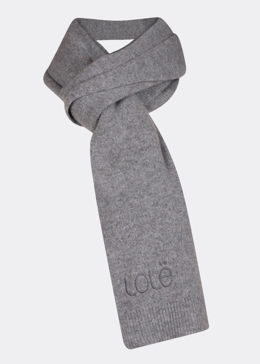 WOMEN Lole Skiing | Everyday Merino Wool Scarf - Meteor Grey