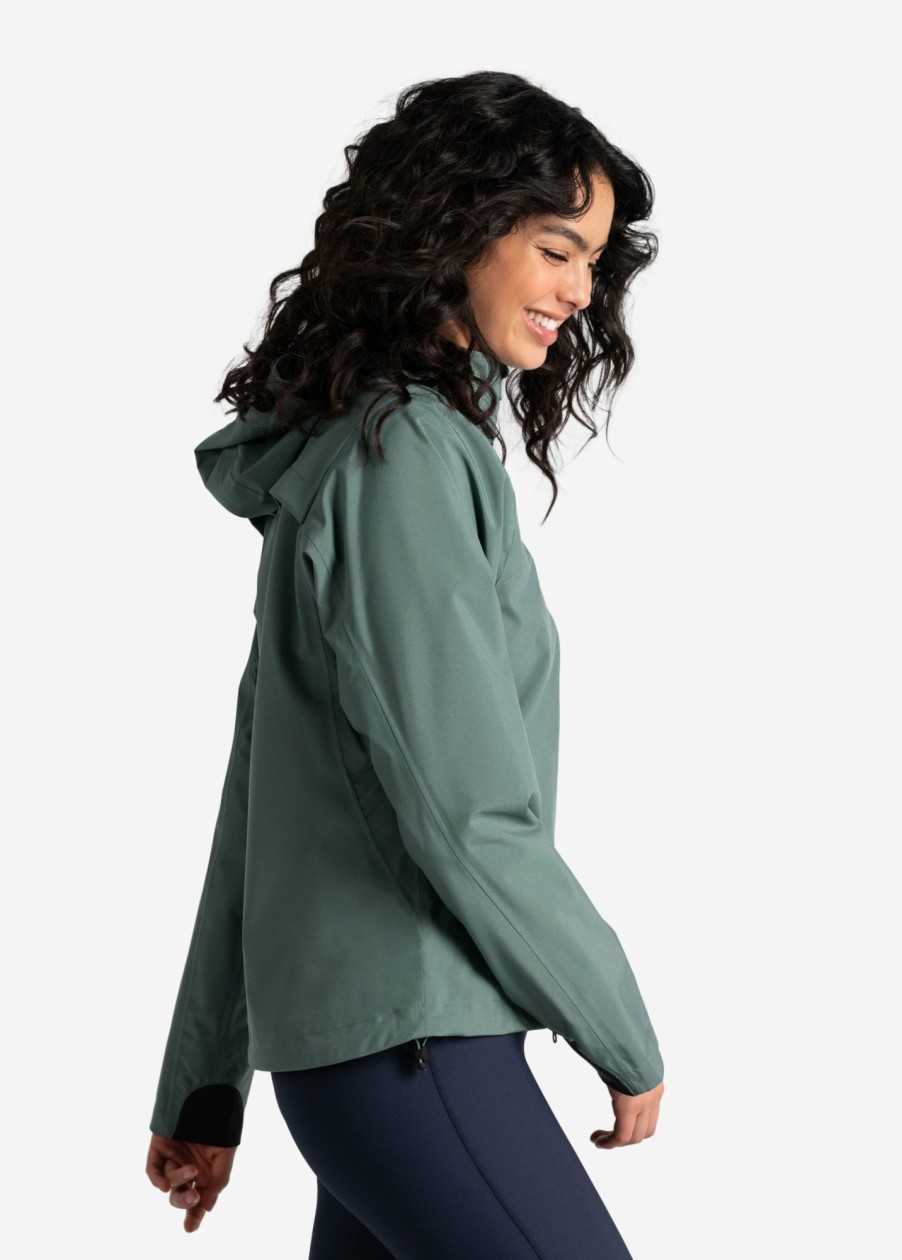 WOMEN Lole Mid-season Jackets | Element Rain Jacket - Marlin Blue