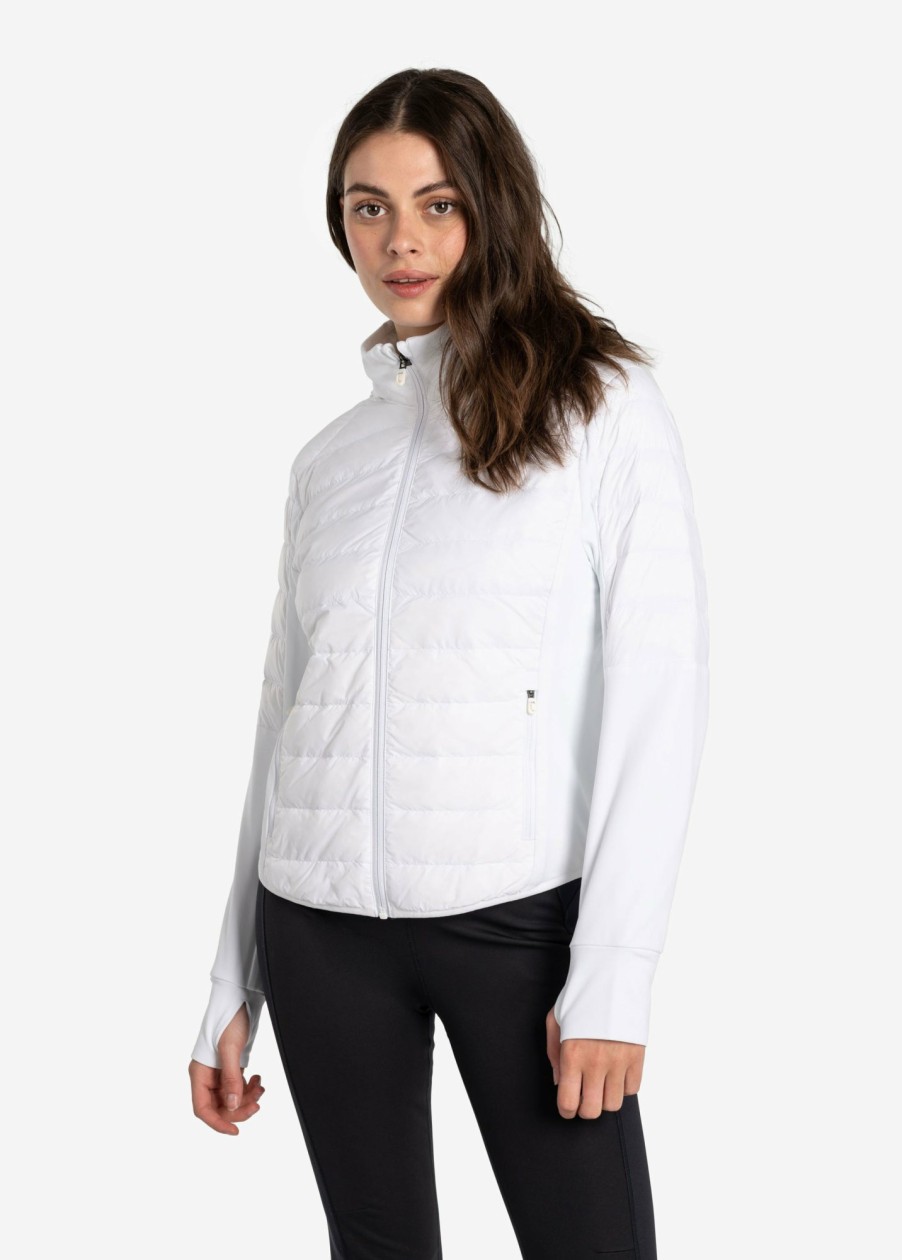 WOMEN Lole Hiking | Just Windproof Insulated Jacket - White