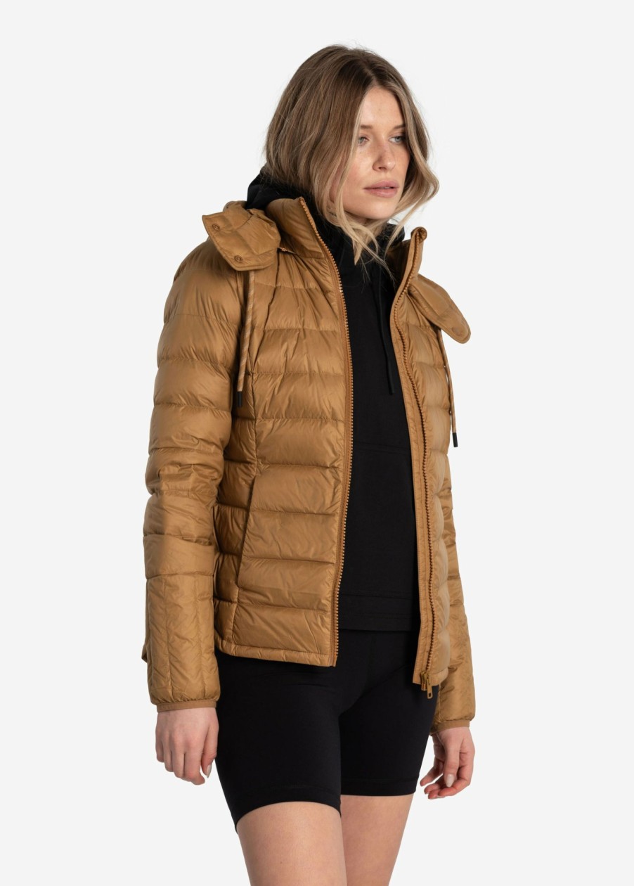 WOMEN Lole Mid-season Jackets | Emeline Down Jacket - Russet