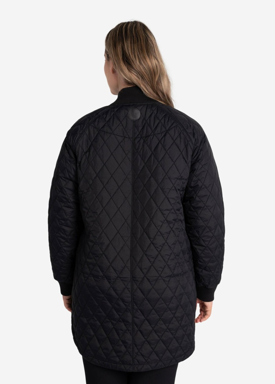 WOMEN Lole Mid-season Jackets | 3/4 Bomber Jacket - Black