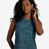 WOMEN Lole Fitness & Running | Olivie Tank Top - Floral Illusion Fjord Blue