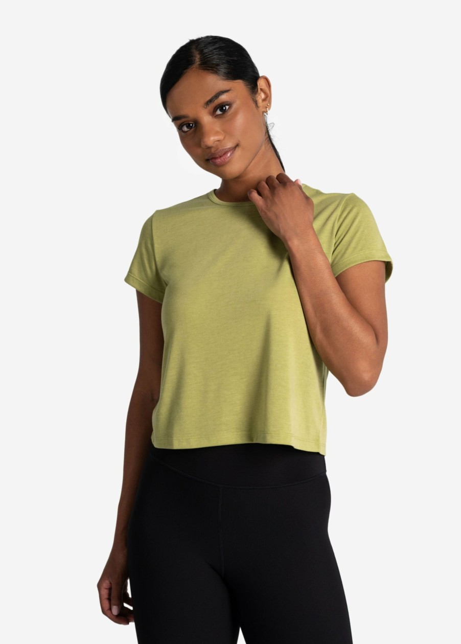 WOMEN Lole Tees & Tanks | Everyday Short Sleeve - Pistachio