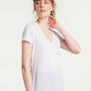 WOMEN Lole Tees & Tanks | Everyday V- Neck Short Sleeve - White