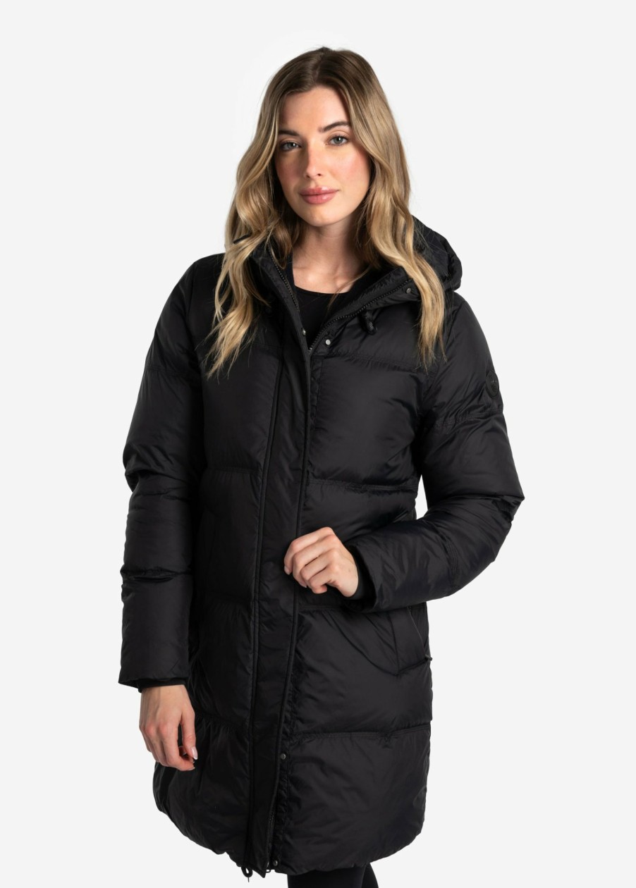 WOMEN Lole Winter Jackets | The Classic Vegan Down Jacket - Black