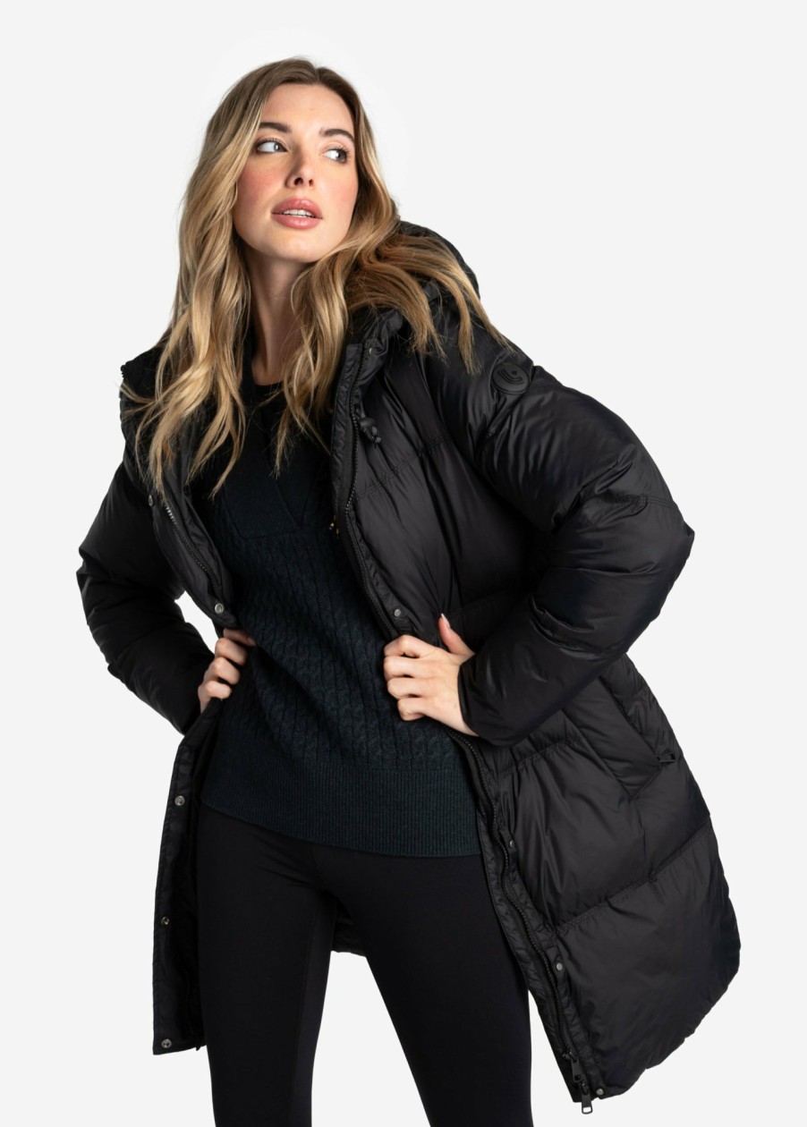 WOMEN Lole Winter Jackets | The Classic Vegan Down Jacket - Black