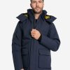 MEN Lole Winter Jackets | Elias Long Down Parka - Navy