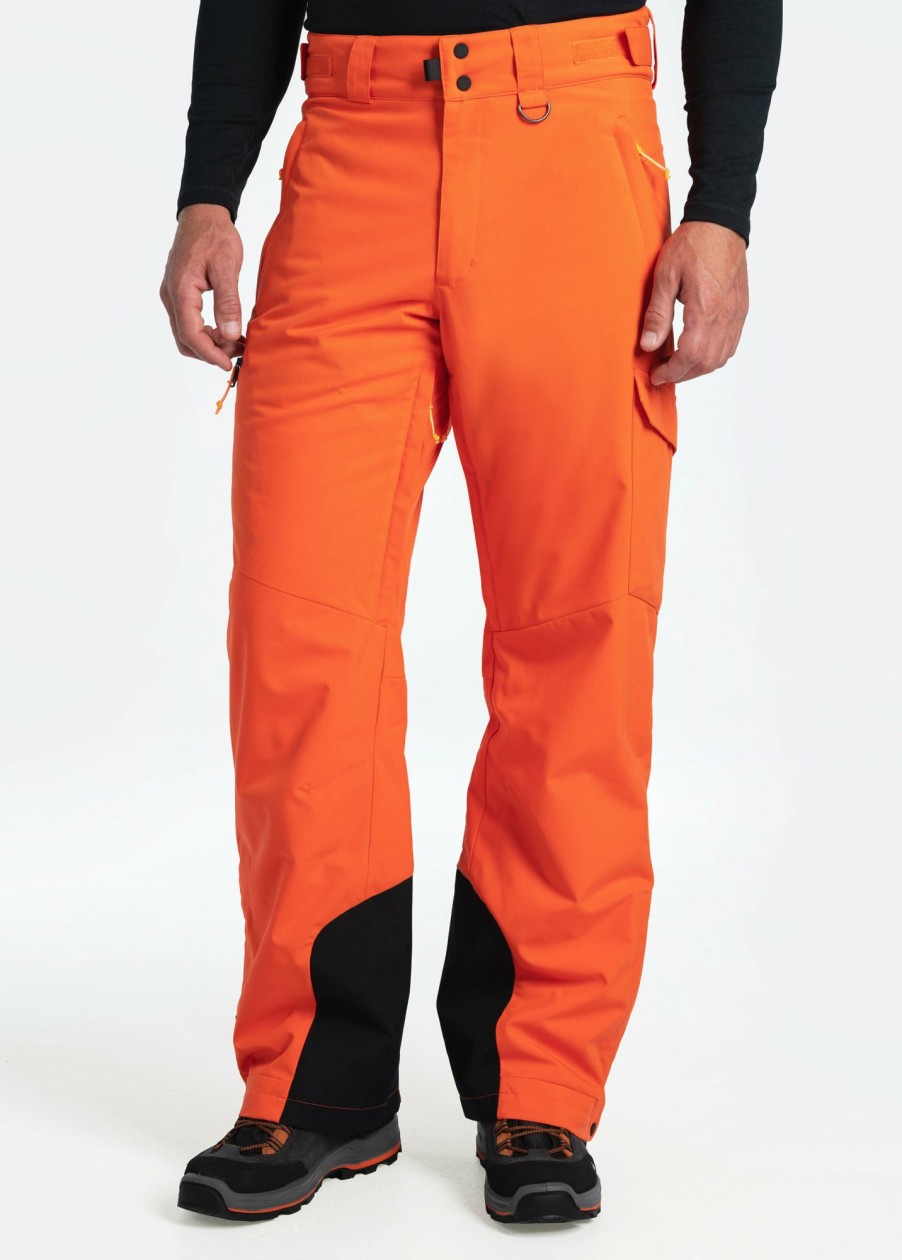 MEN Lole Outerwear | Stoneham Insulated Snow Pants - Red Orange