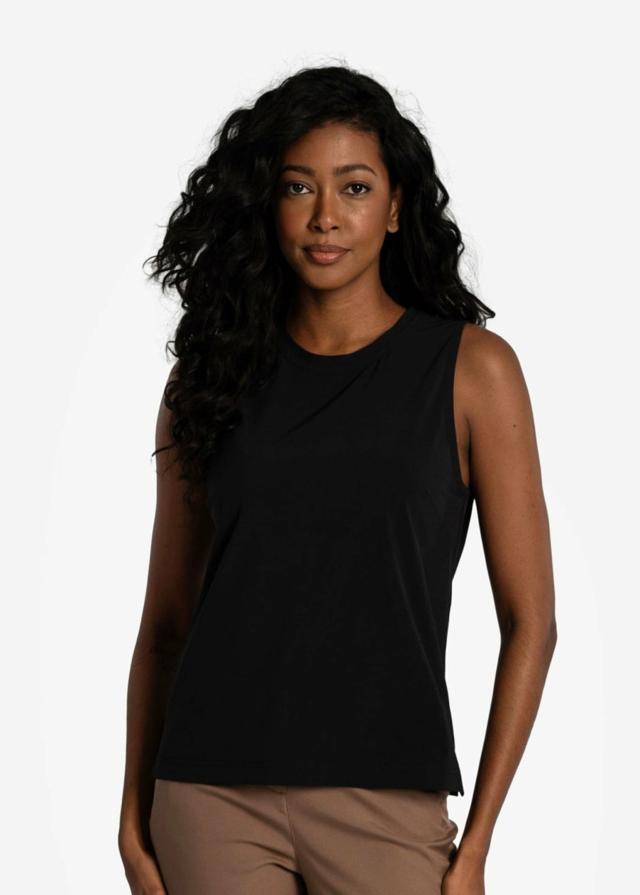 WOMEN Lole Fitness & Running | Olivie Tank Top - Black